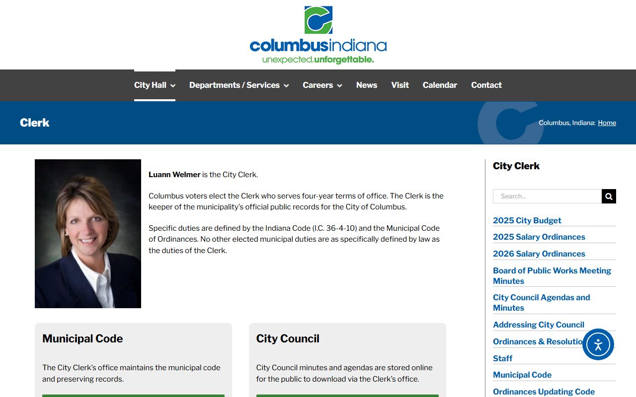 Columbus probate court records