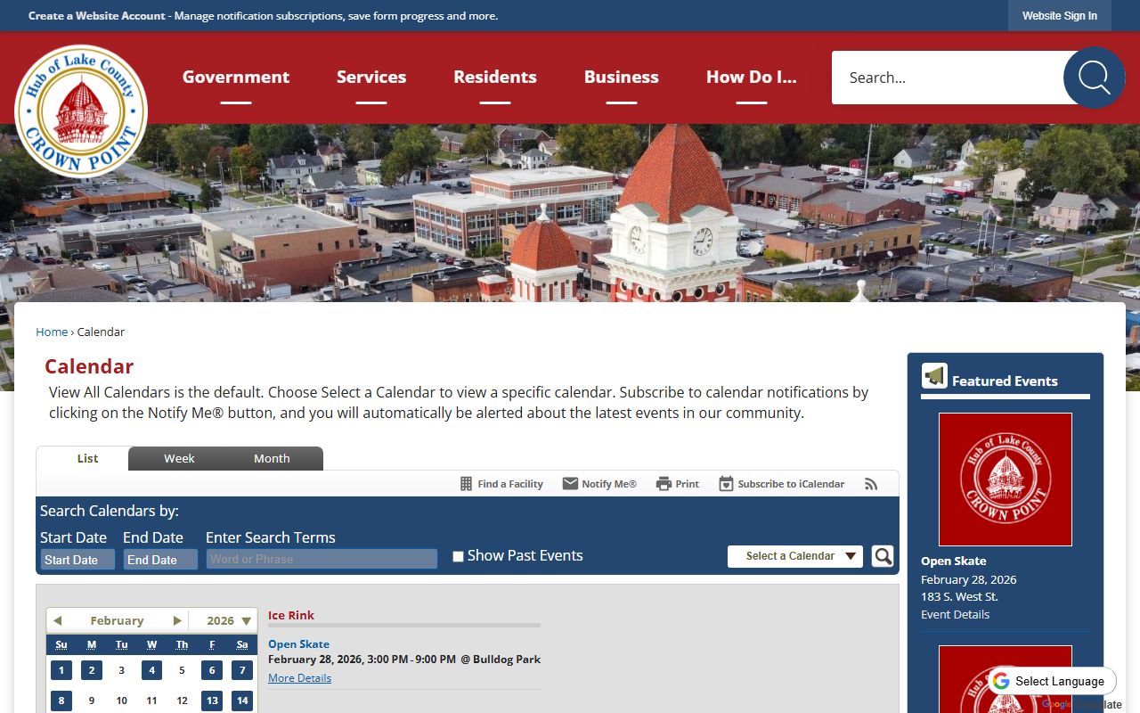 Crown Point probate court records