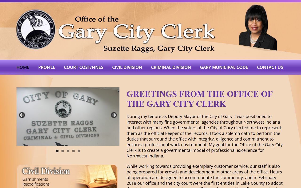 Gary probate court records