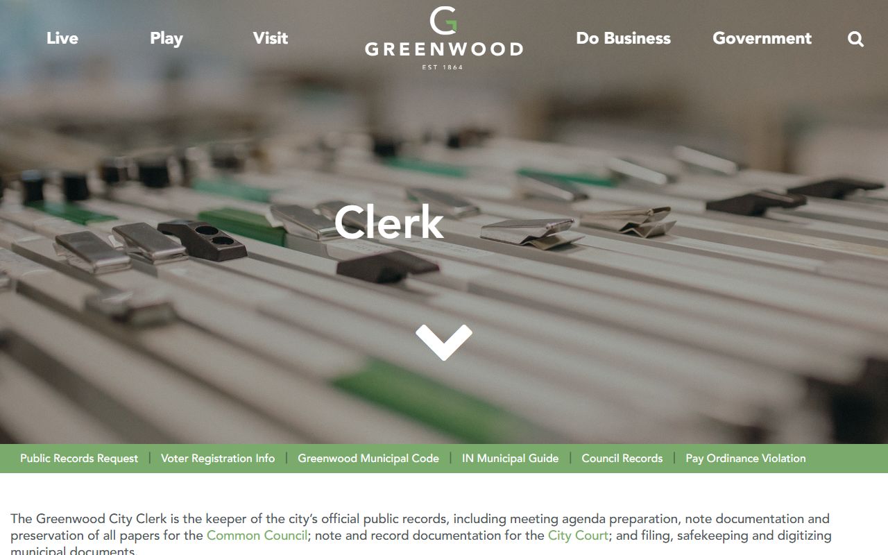 Greenwood probate court records