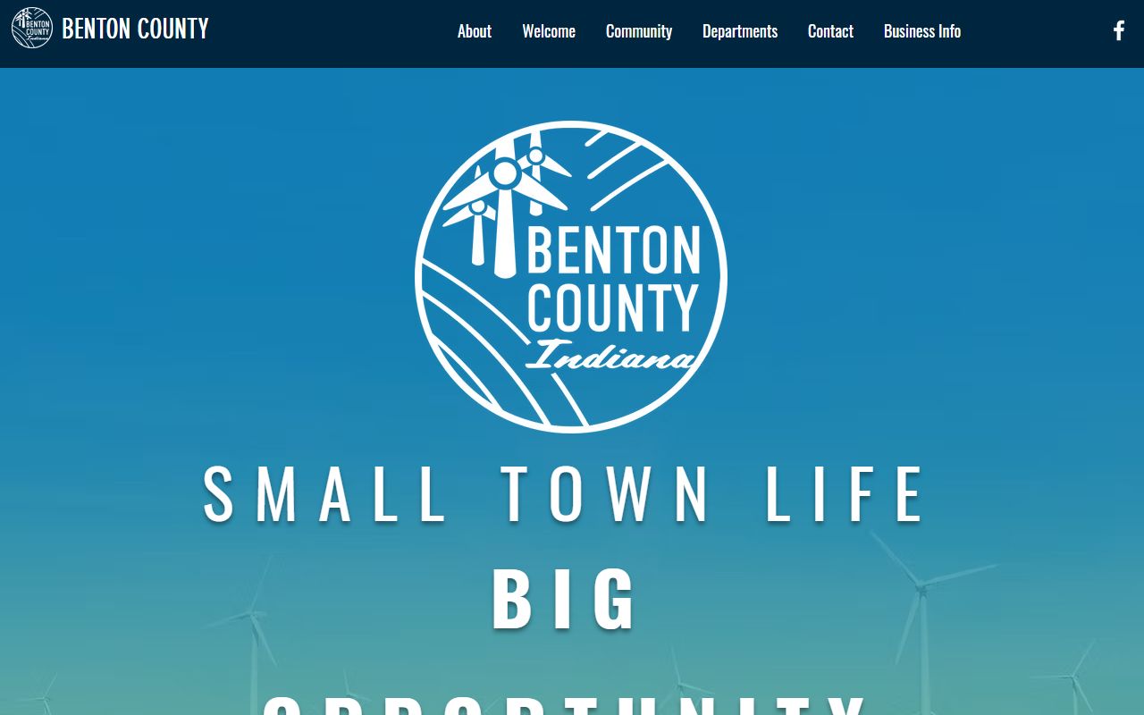 benton county government home page probate court records