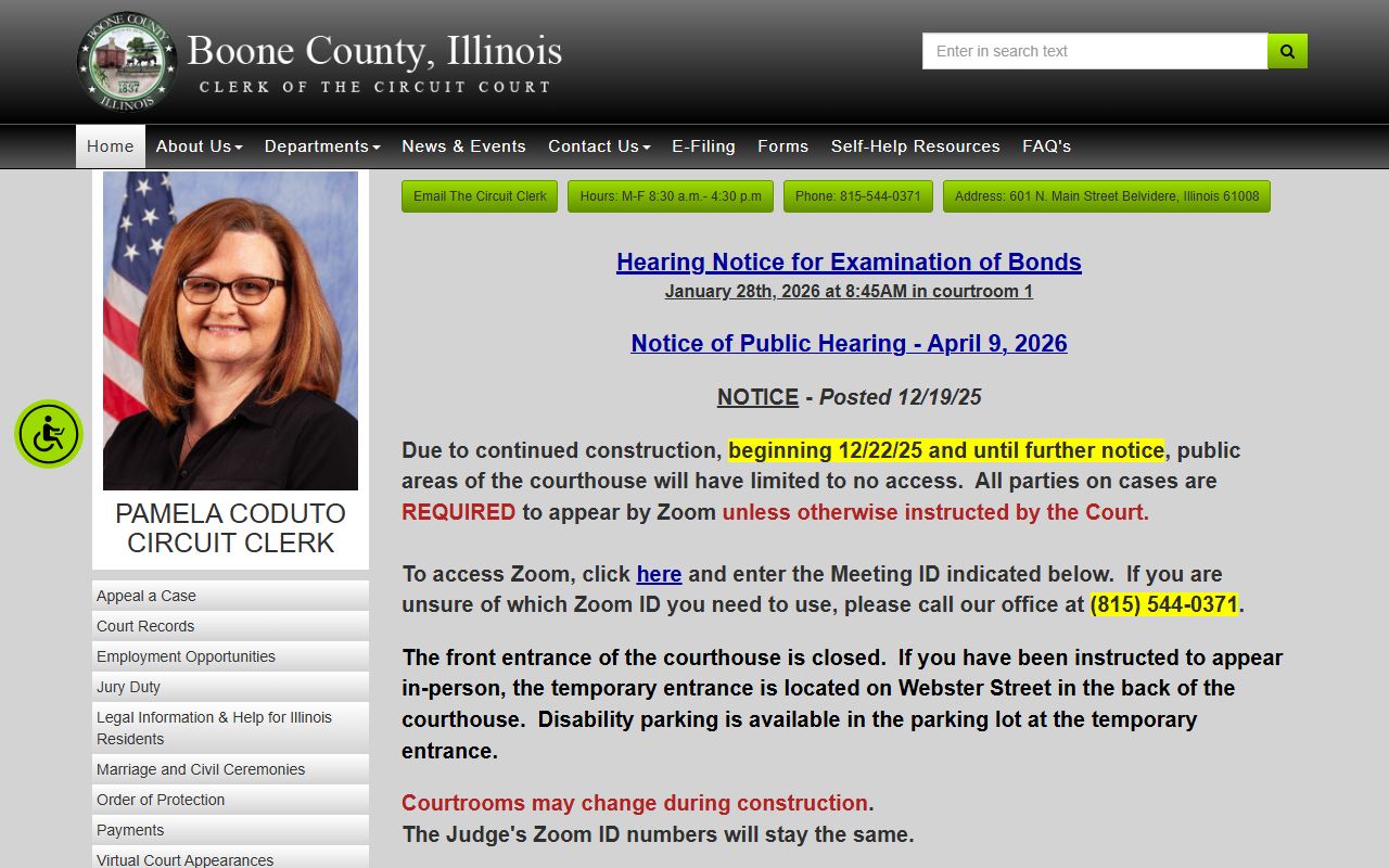 boone county circuit clerk website probate court records