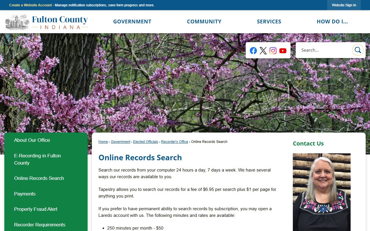 Fulton County online records search for probate court records