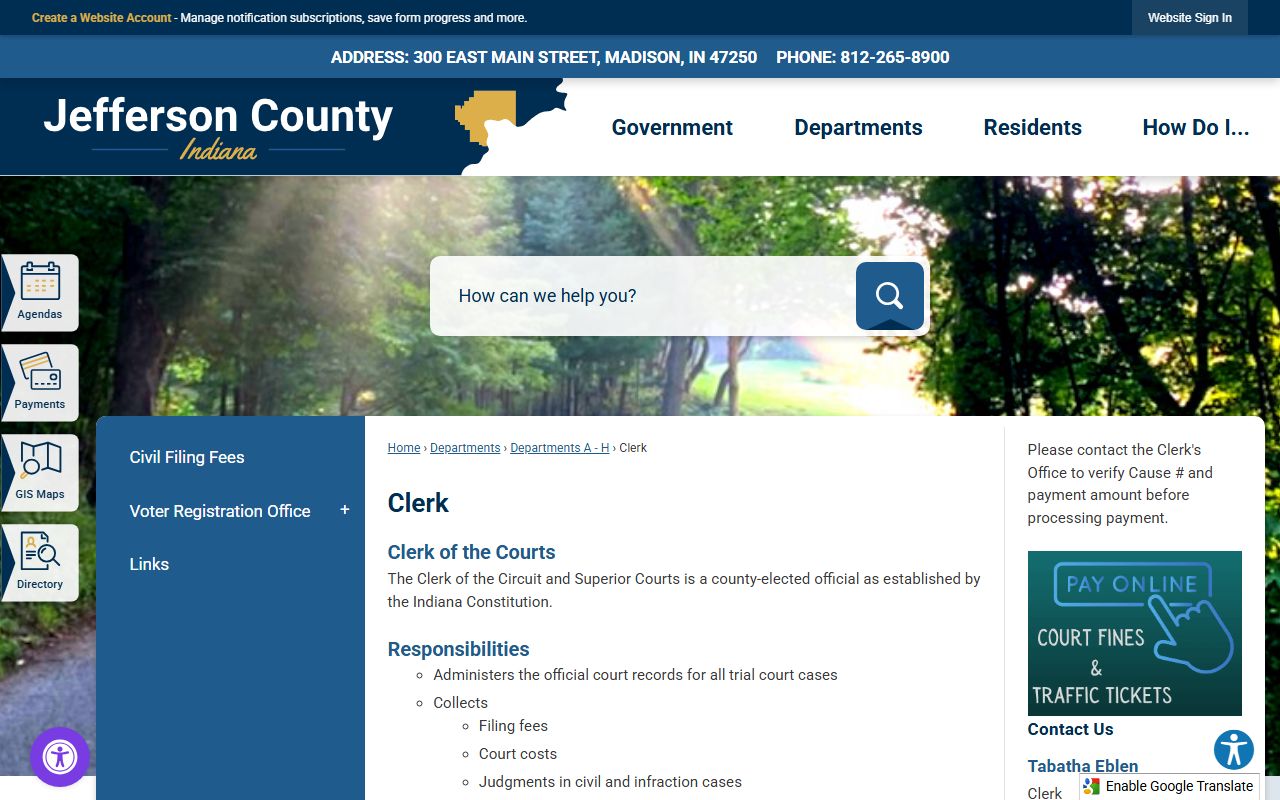 jefferson county clerk probate court records page