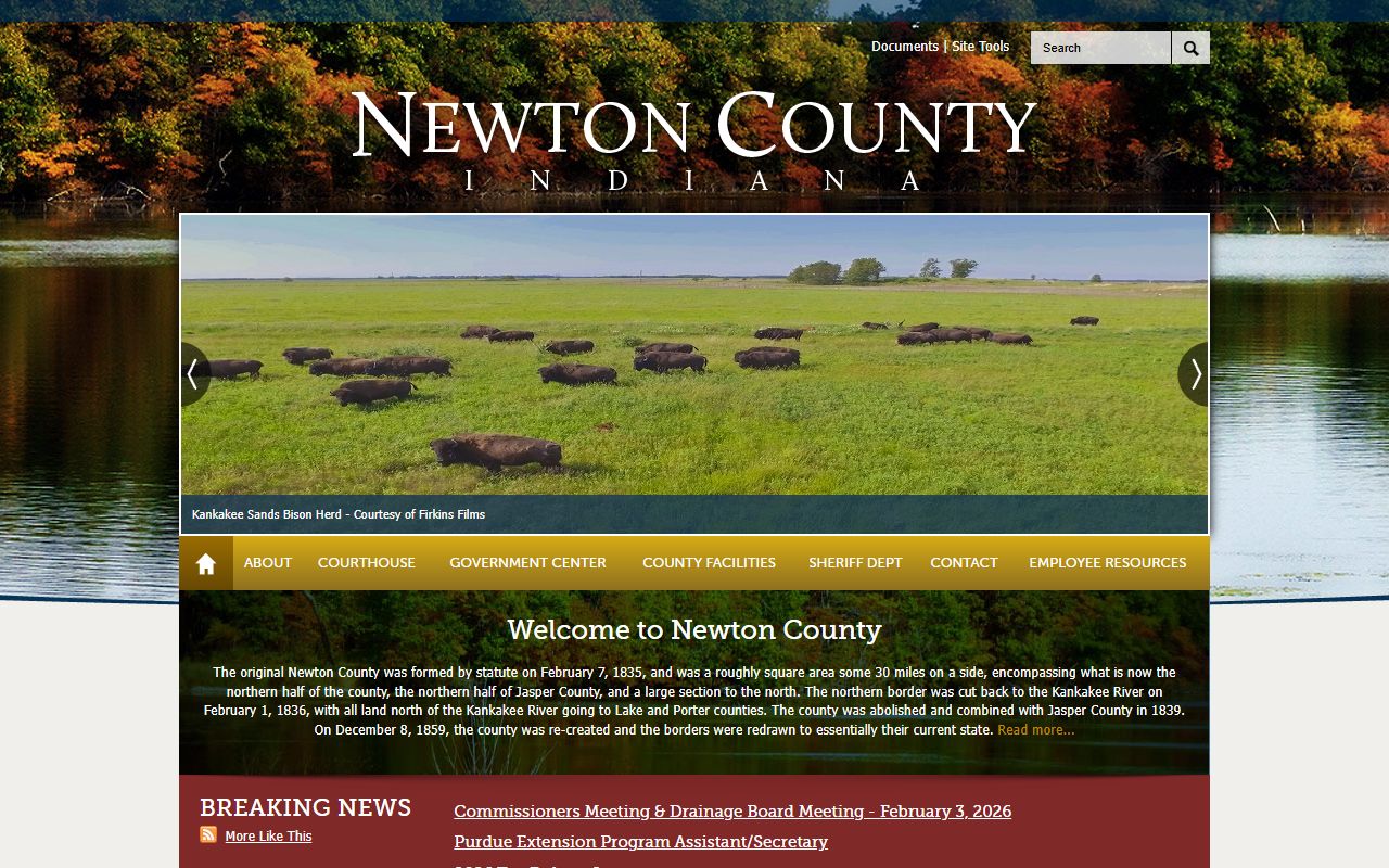 Newton County probate court records website
