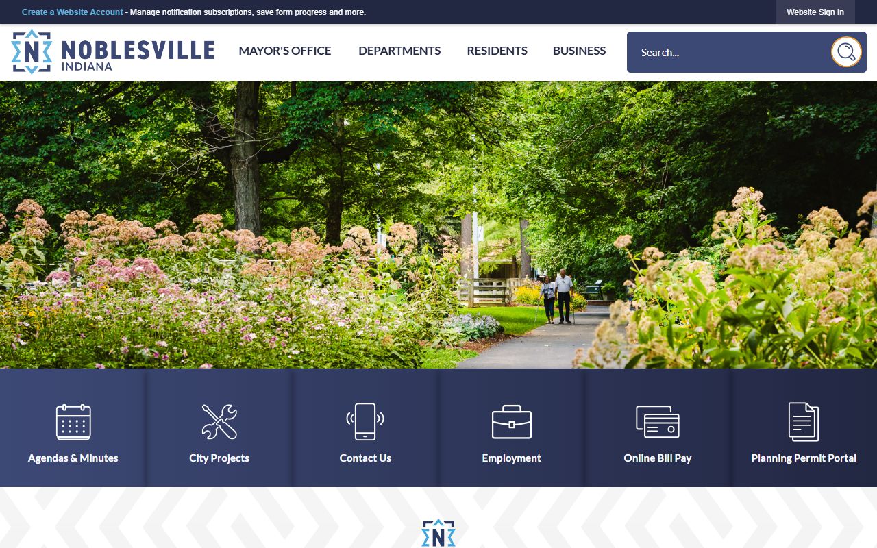 Noble County probate court records website overview