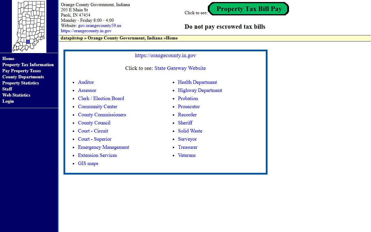 Orange County probate court records government website