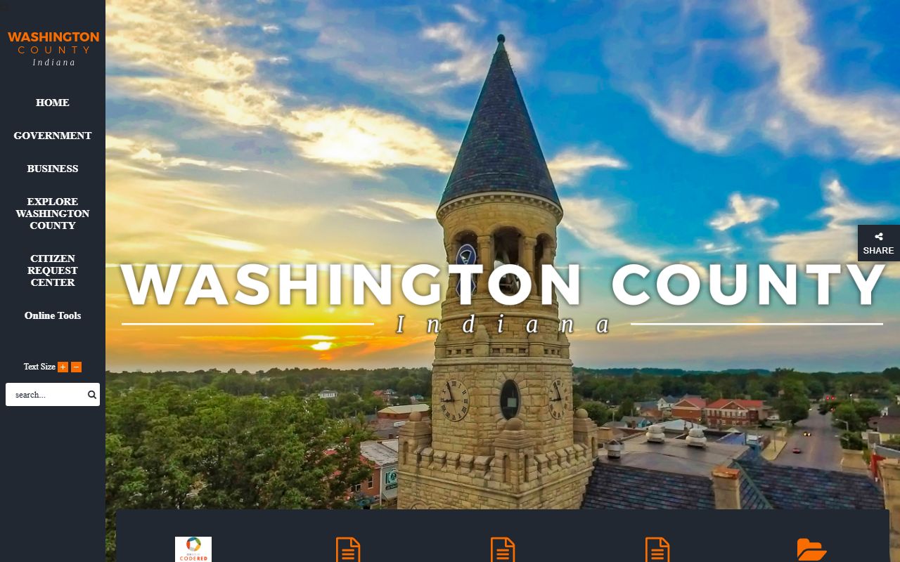 Washington County Indiana probate records county website